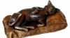 Chat au coussin